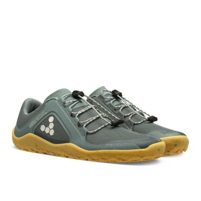 Chaussure Running Road Vivobarefoot Primus Trail II Firm Ground Femme - Vert TGE850719